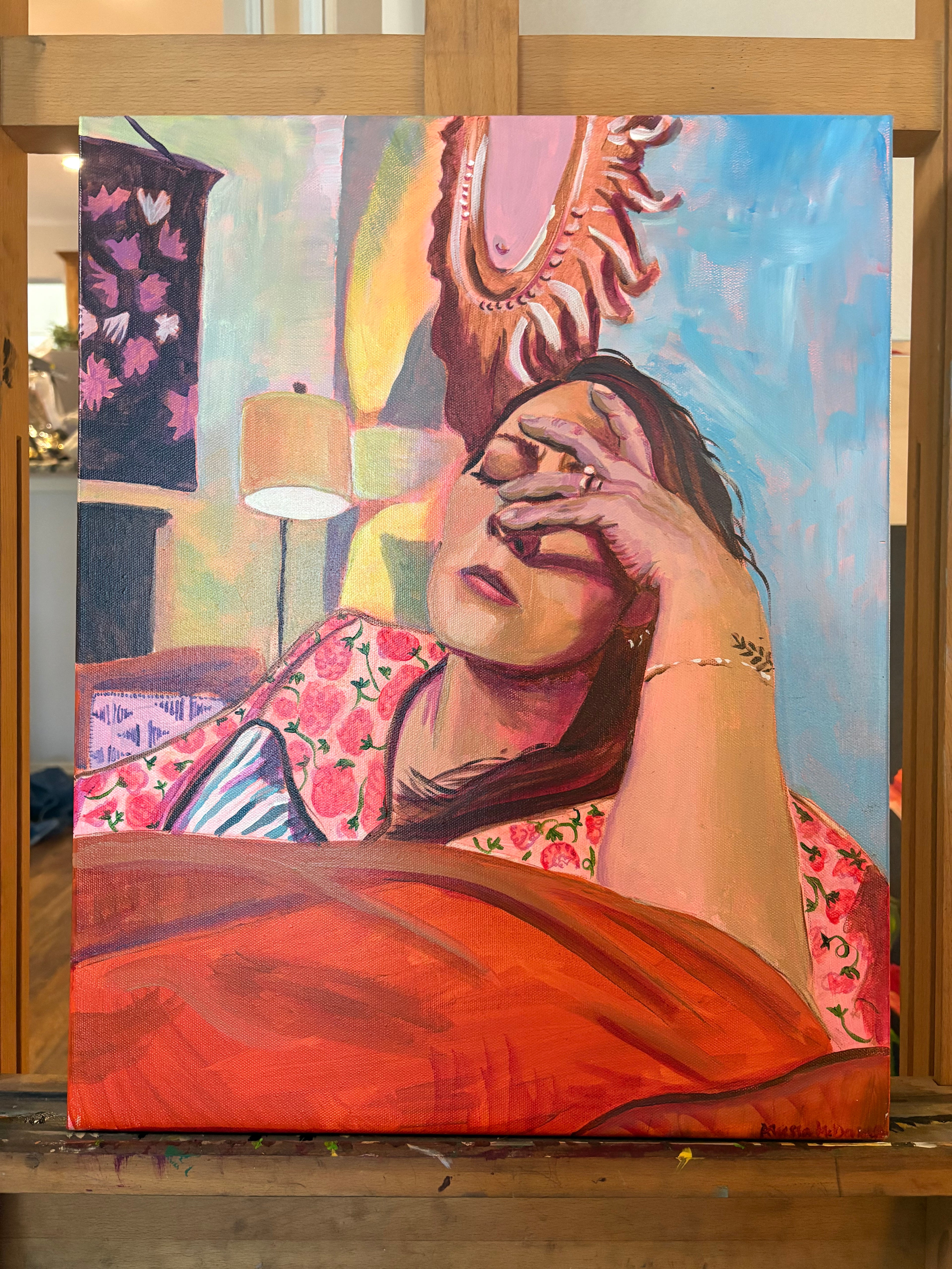 Overstimulated, Original Painting