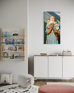 Basking in the Moment, Original Painting