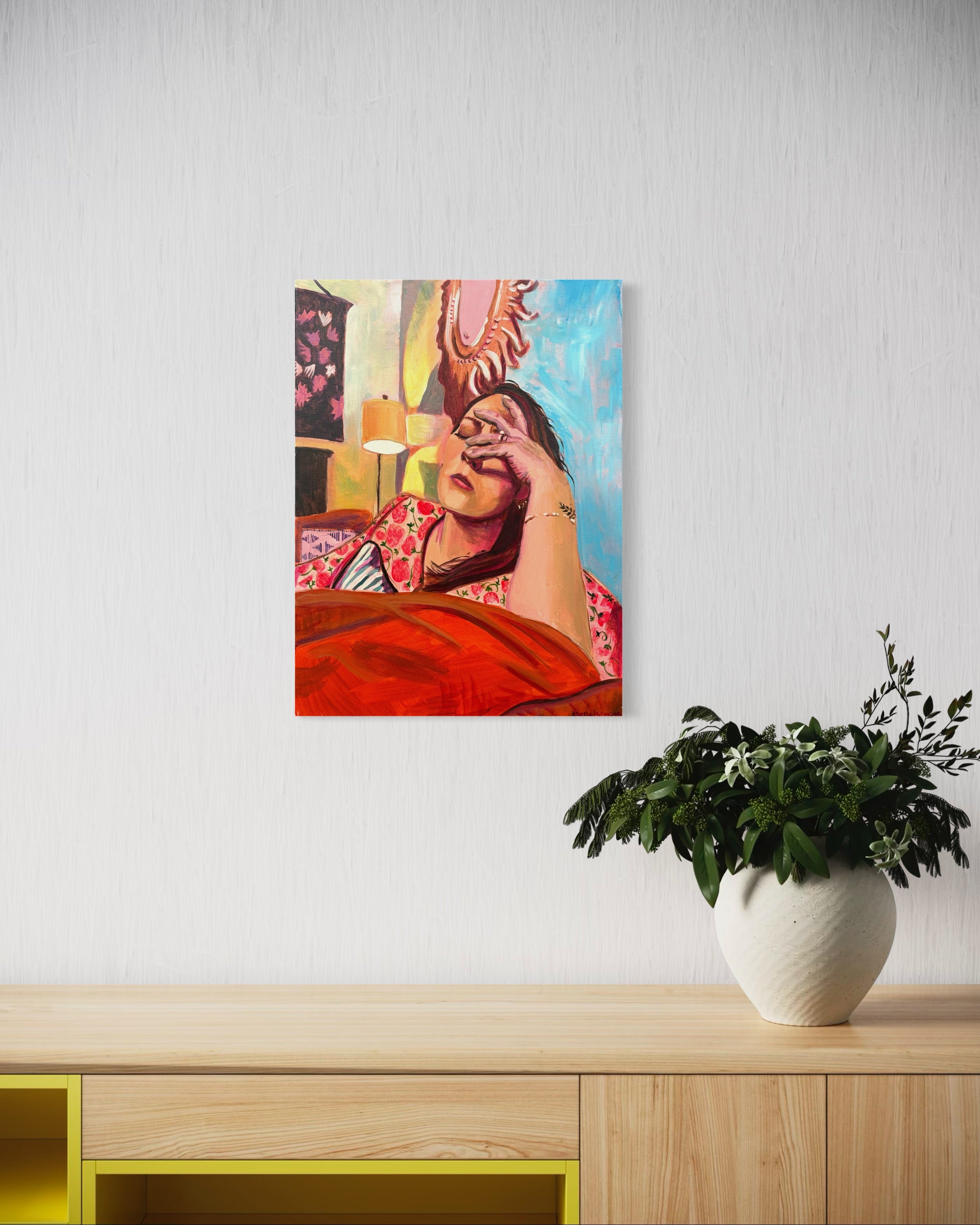 Overstimulated, Original Painting