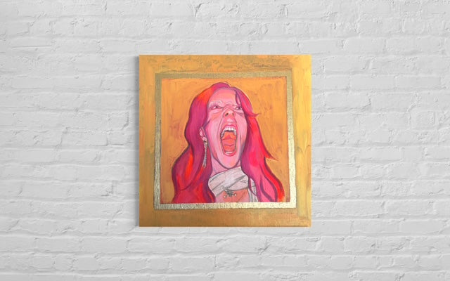 F—ng Pissed, Original Painting