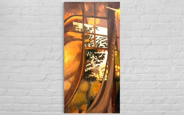 Outside My Window, Original Painting